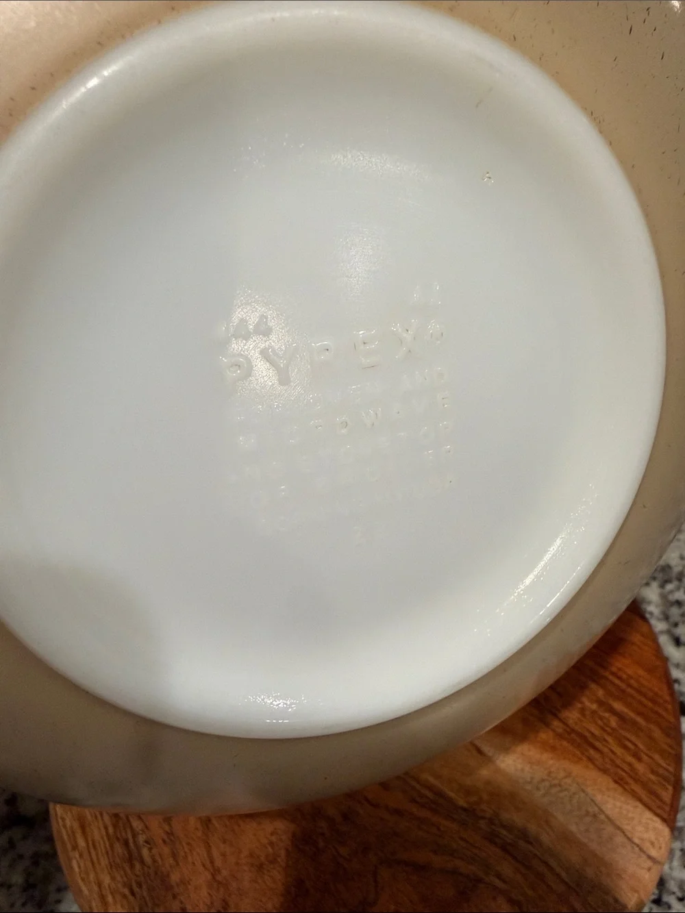 Pyrex pattern forest